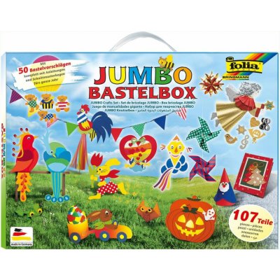 FOLIA Kreativní sada "JUMBO" 107 dílů 50915/1 – Hledejceny.cz
