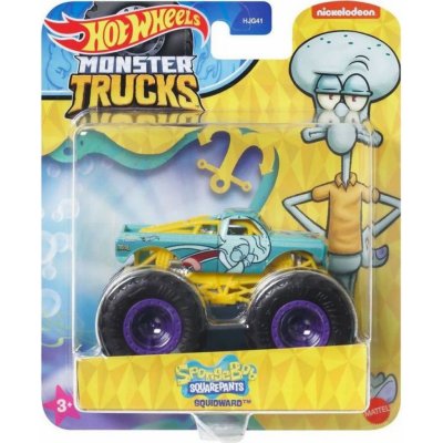 Mattel Hot Wheels Monster Trucks tematický truck HJG41 Squidward – Zbozi.Blesk.cz