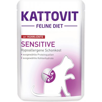 Kattovit Sensitive kachna 85 g