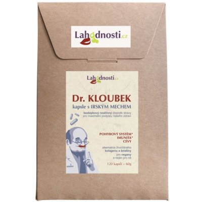 Lahodnosti Dr. Kloubek kapsle s irským mechem 120 kapslí – Hledejceny.cz