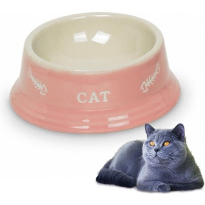 Nobby Cat keramická miska 14 x 4,8 cm 140 ml – Zboží Mobilmania
