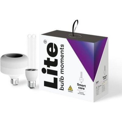 Lite bulb Moments chytrá žárovka s techniologií UVC +2700 proti virům a bakteriím Bílá