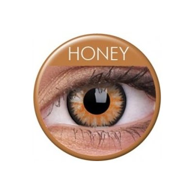 MaxVue ColorVue Glamour Honey tříměsíční dioptrické 2 čočky – Hledejceny.cz