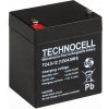 Olověná baterie Technocell 12V 4,5Ah