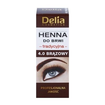 Delia Henna barva na obočí 4.0 Brown 2 ml