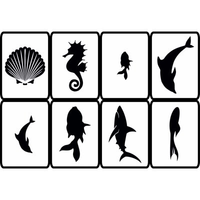 Artemiss Sada šablonek Rozkvetlá louka 495 F 8ks 6,5x9cm – Zboží Dáma Artemiss Sada šablonek Rozkvetlá louka 495 F 8ks 6,5x9cm – Zboží Dáma