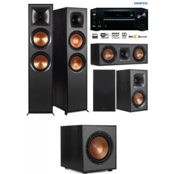 Set Onkyo + Klipsch Onkyo TX-NR696 + Klipsch R-820F