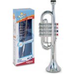 BONTEMPI Trumpeta dětská stříbrná 4 klapky – Hledejceny.cz