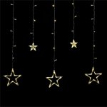 REBEL Řetěz vánoční ZAR0570 závěs hvězdy – Zboží Dáma