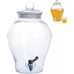 ORION Zásobník láhev sklo s kohoutkem 6500 ml