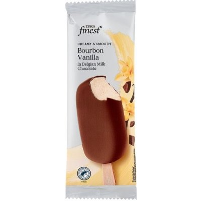 Tesco Finest Mražený krém smetanový, vanilkový, v mléčné čokoládě 120 ml – Hledejceny.cz
