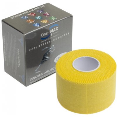 Kine-Max Team Tape žlutá 3,8cm x 10m – Zboží Mobilmania