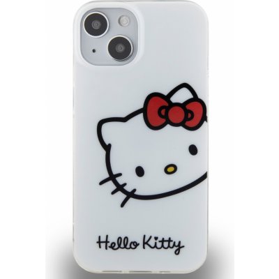 Hello Kitty IML Head Logo Apple iPhone 13 bílé
