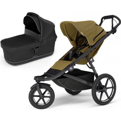 THULE Sada 2v1 Urban Glide 3 + Bassinet 2024 Nutria Green – Zboží Mobilmania