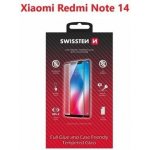 Swissten Full Glue Color pro Xiaomi Redmi Note 14 5G černé 8595217493049 – Zboží Živě