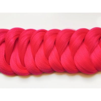 XXL jumbo braid - nízkoteplotní Barva: PINK (bright warm pink, růžový) – Zbozi.Blesk.cz