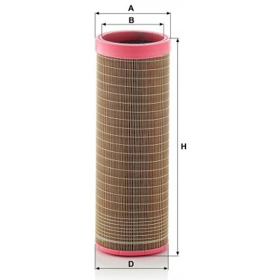 MANN-FILTER Vzduchový filtr MANN MF CF18190/2 – Hledejceny.cz