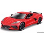 Maisto Chevrolet Corvette Stingray Coupe 2020 šedá 1:18 – Zboží Mobilmania