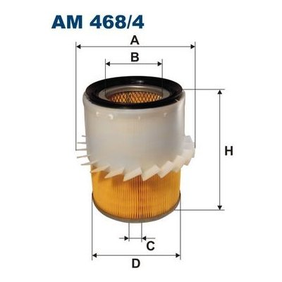 Vzduchový filtr Filtron AM468/4 – Hledejceny.cz