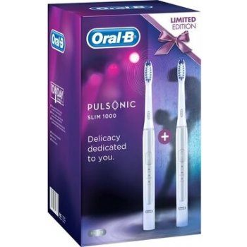 Oral-B Pulsonic Slim 1000 Duo od 1 531 Kč - Heureka.cz