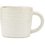 House Doctor Kameninový hrnek s ouškem PION šedobílý 80 ml – Sleviste.cz