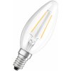 Žárovka Osram LEDVANCE LED Star Classic B 15 Filament 1.5W 827 Clear E14