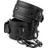 SM, BDSM, fetiš Bedroom Fantasies Faux Leather Ankle Cuffs Black pouta na nohy