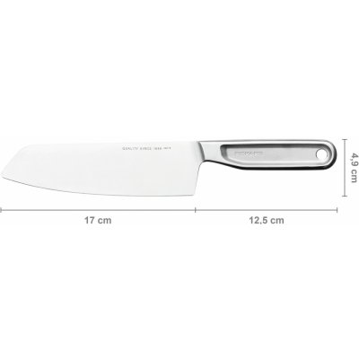 Nůž Santoku 17 cm All Steel Fiskars