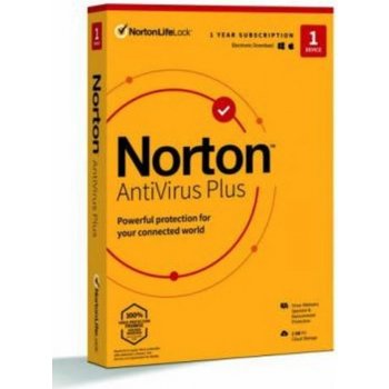 Norton ANTIVIRUS PLUS 2GB 1 lic. 1 rok (21417307)