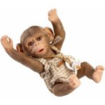Guca 991 REBORN OPIČKA realistická opička miminko s celovinylovým tělem 32 cm – Zbozi.Blesk.cz
