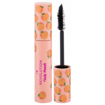 Makeup Revolution I♥Revolution Tasty Peach Mascara Broskvová řasenka black 8 g – Zboží Mobilmania