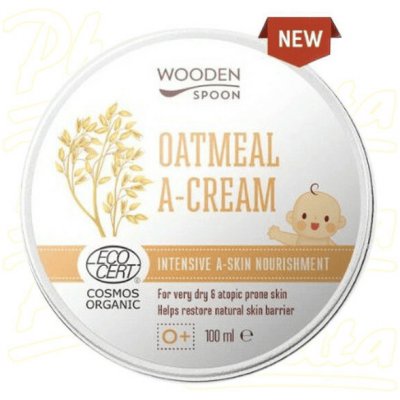 Wooden Spoon Zklidňující krém z ovesných vloček 100 ml – Hledejceny.cz