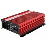 Carspa UPS1000-12 12V/230V 1000W s nabíječkou 12V/10A a funkcí UPS - modifikovaný sinus | Zboží Auto