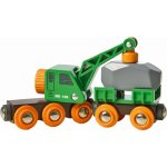 Brio 33698 Vagon + jeřáb – Zbozi.Blesk.cz