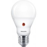Philips A60 LED žárovka 6.5W = 60W 806 lm 4000K denní bila se soumrakovým senzorem – Zboží Mobilmania