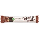 Petráčkovy Hořické trubičky polomáčené plněné kakaové s ořechy 40 g – Zboží Dáma