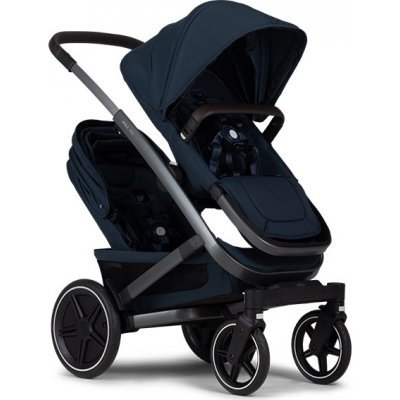 Joolz Geo3 twin komplet Navy blue madlo Dark brown 2023 – Hledejceny.cz