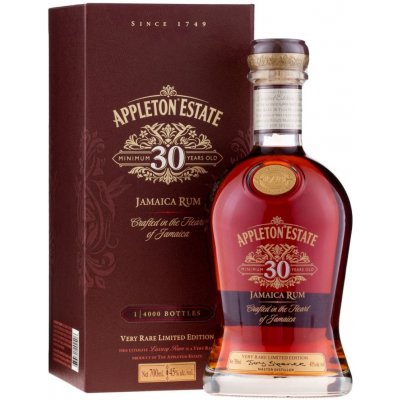 Appleton Estate 30y 45% 0,7 l (karton) – Hledejceny.cz