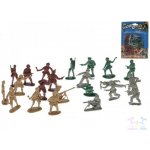 Sada vojáci plast 24ks na kartě – Zboží Dáma