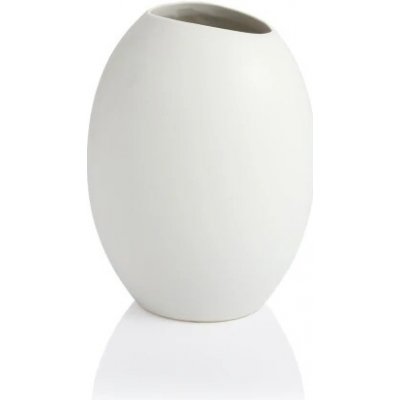 Váza FANCY HOME Stones 17 cm, bílá – Hledejceny.cz