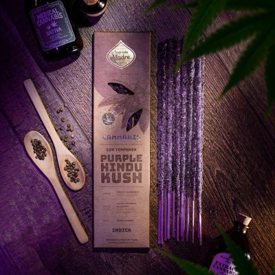 Sagrada Madre Vonné tyčinky KONOPÍ Purple Hindu Kush 6 ks – Hledejceny.cz