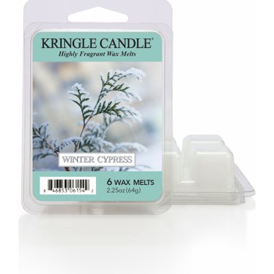 Kringle Candle Winter Cypress Vonný Vosk 64 g – Zboží Dáma