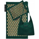4FIZJO Akupresurní podložka ECO s polštářem 68 x 42 cm - zeleno-zlatá – Zboží Mobilmania