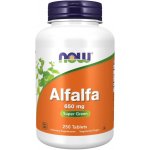 Now Foods Foods Alfalfa 650 mg 250 tablet – Hledejceny.cz