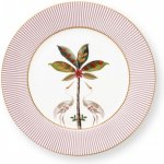 Pip Studio La Majorelle talíř Ø21 cm růžový – Sleviste.cz