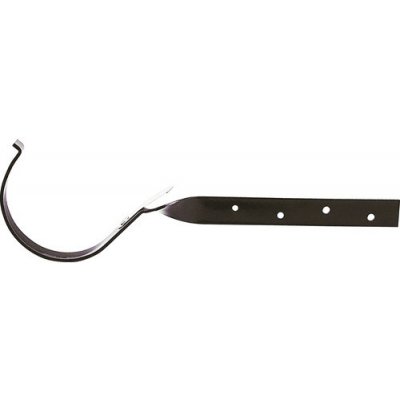 Marley Okapový hák překroucený 100 mm ocelový hnědý – Zbozi.Blesk.cz