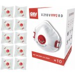Oxyline X 210 V FFP2 R D Protiprachová polomaska – Zboží Dáma
