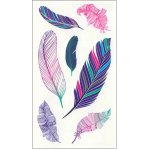 Anděl Tetovací obtisky 10,5 x 6 cm pírka – Hledejceny.cz