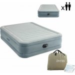 Intex 64824 dvoulůžková nafukovací matrace 203 x 152 x 46 cm s vestavěnou elektrickou pumpou – Zboží Mobilmania