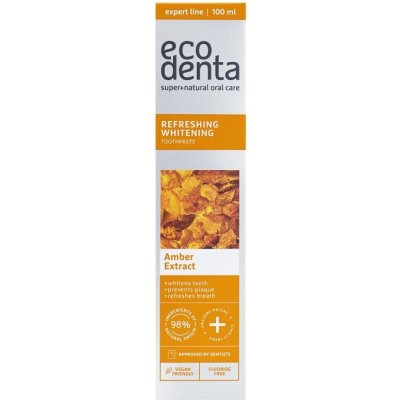 Ecodenta Osvěžující bělicí s extraktem z jantaru 100 ml – Hledejceny.cz